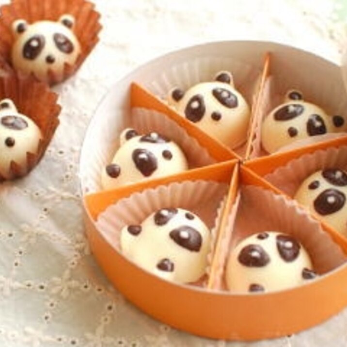 さくさくパンダチョコ No 199 レシピ 作り方 By 楽天出店店舗 浅井商店 楽天レシピ